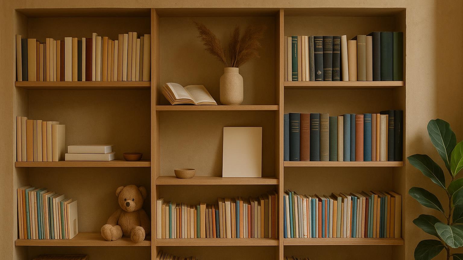 مكتبة تعمل كل يوم: رتّب الكتب حسب الاستخدام لا حسب اللون