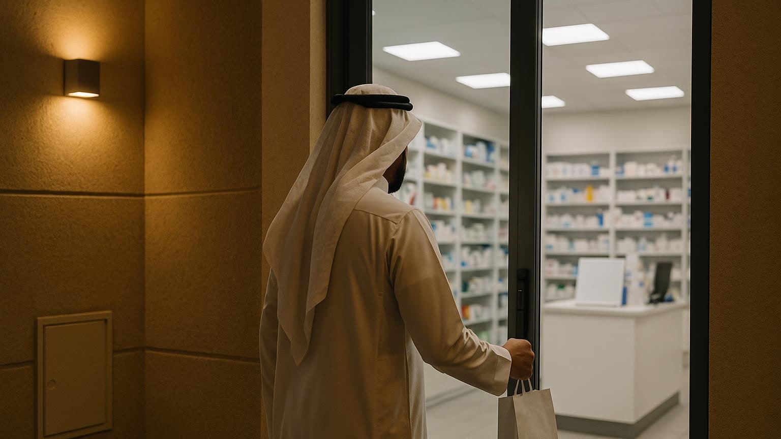 مشهد سكني عام غير منسوب إلى موقع أو عقار حقيقي مرتبط بموضوع «احتياج ليلي نادر يكشف سهولة المكان»