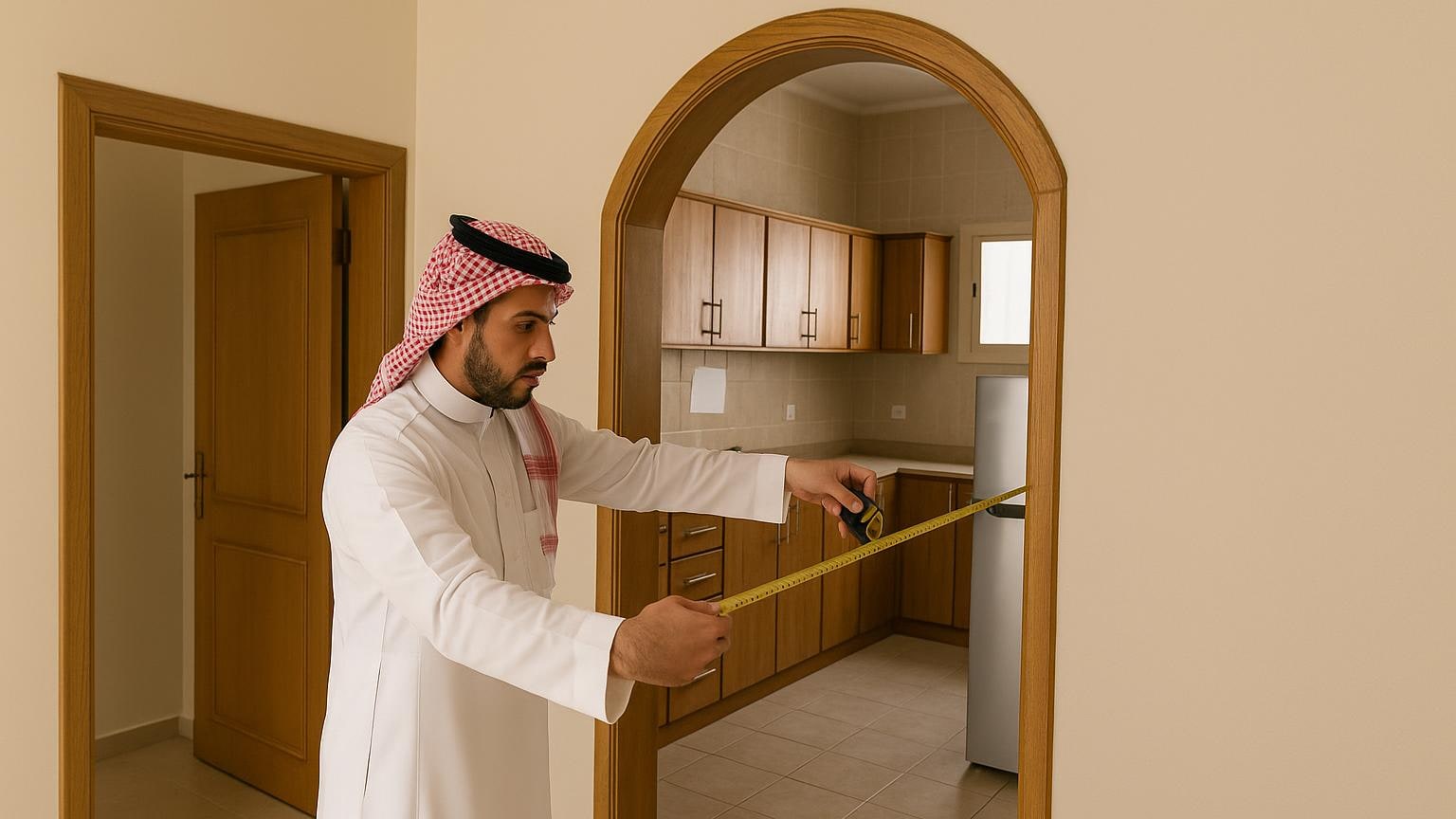ثلاجة جديدة تدخل من أي باب؟