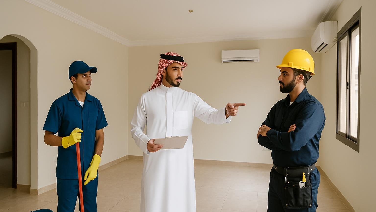 أسبوع بين مستأجرين له تكلفة وساعة