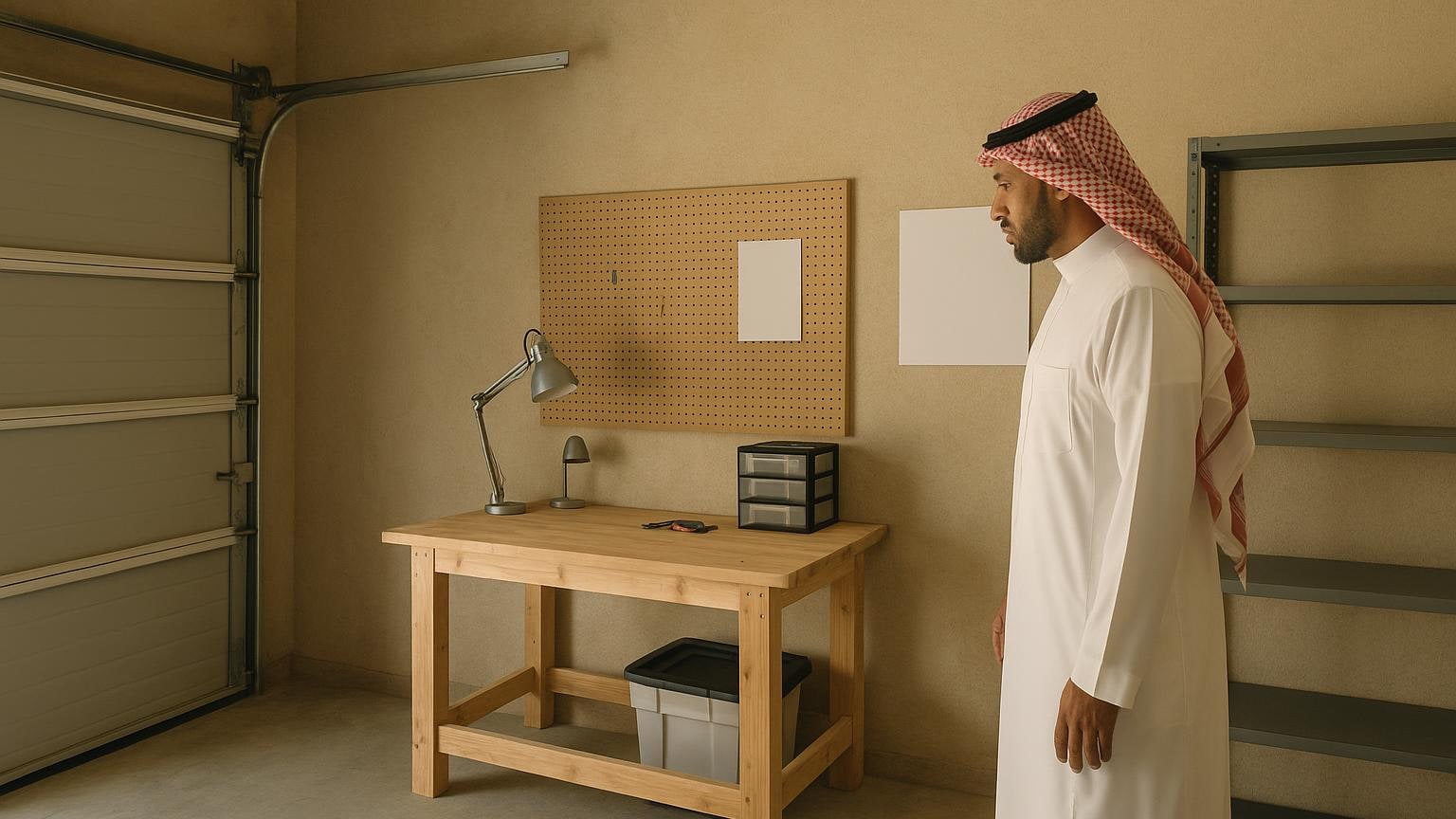ورشة الهواية أين تعيش من دون إزعاج البيت؟