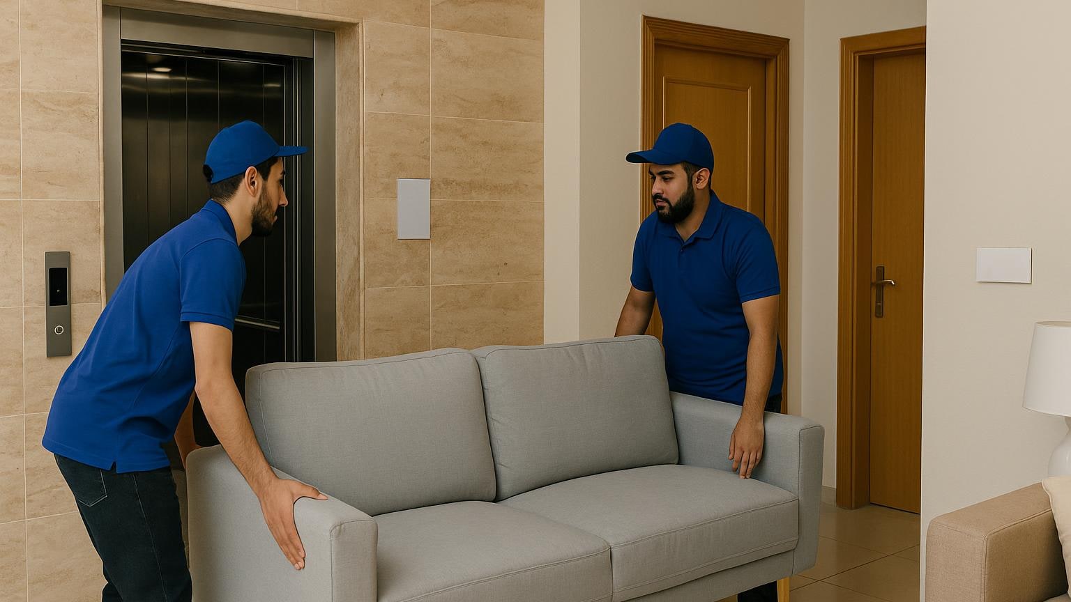 متى تطلب من شركة النقل معاينة مسبقة للأثاث؟