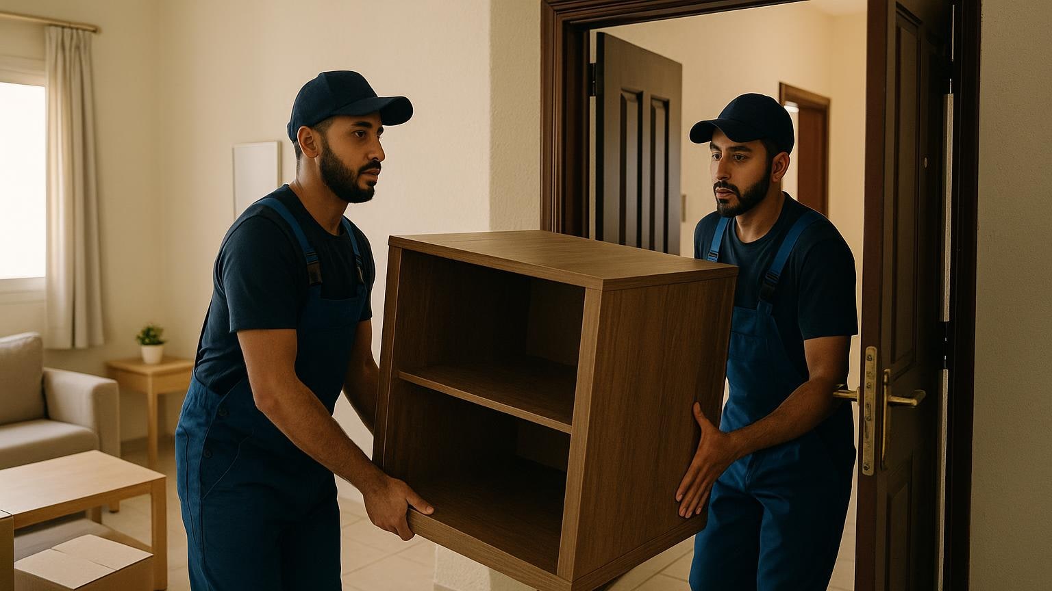 قطعة صغيرة تمنع باباً ثقيلاً من تعطيل يوم النقل