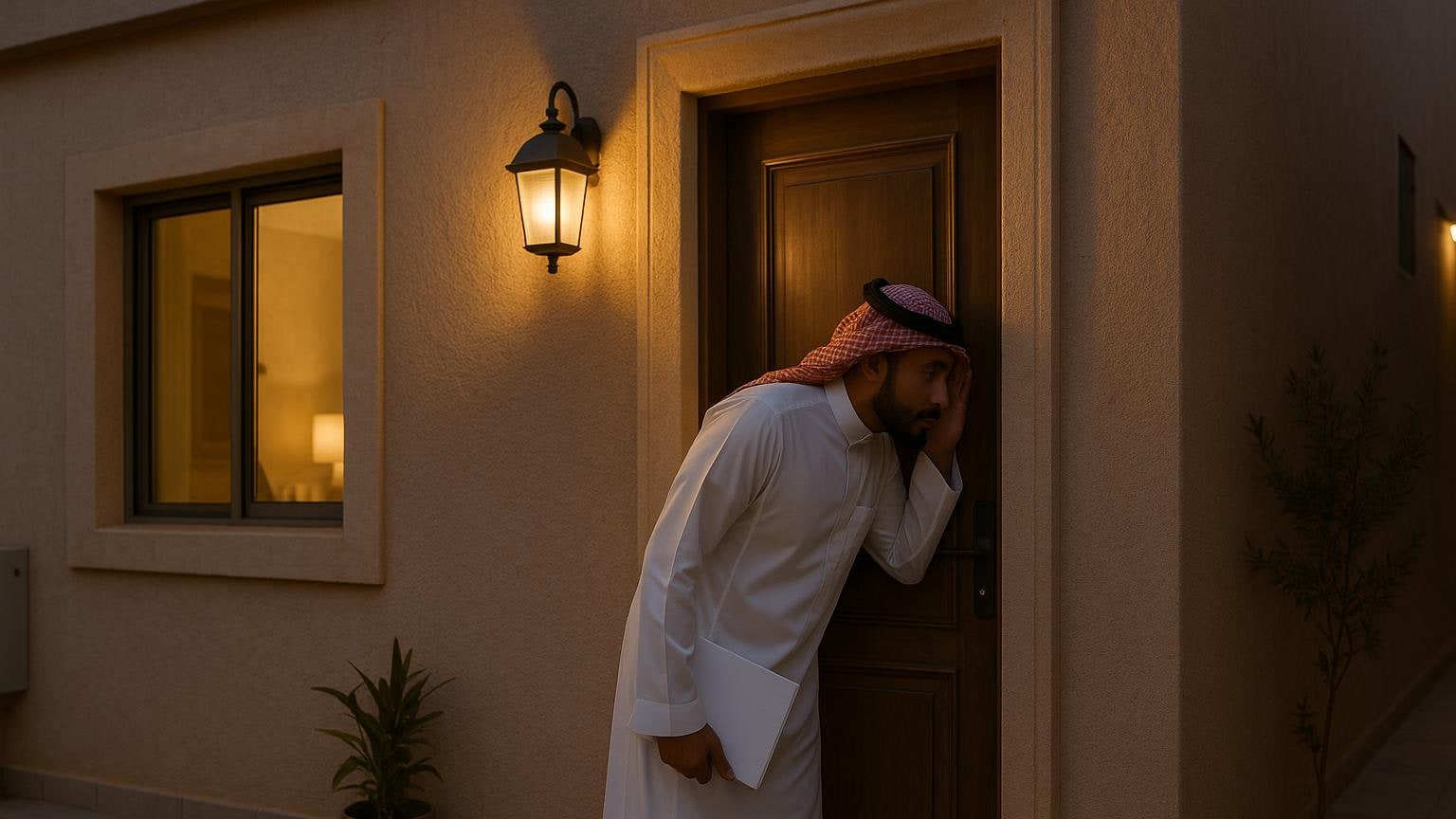 المستثمر يزور وقت نوم المستأجر المحتمل