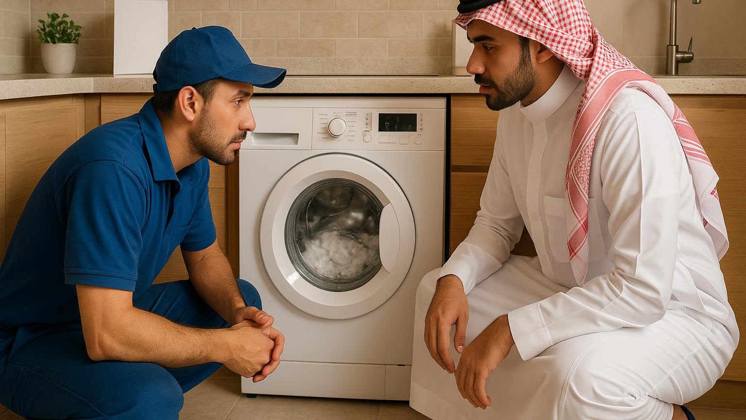بعد خروج الفني: صورة وخمس دقائق تشغيل مراقَب