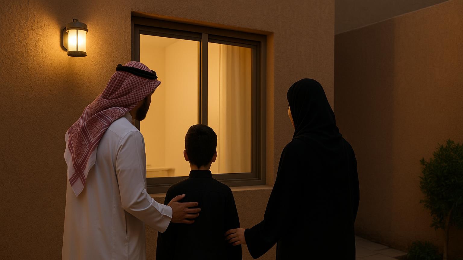 مشهد منزلي توضيحي للعناية بالمسكن وتنظيم مسؤولياته مرتبط بموضوع «خصوصية الليل تختلف عن النهار»