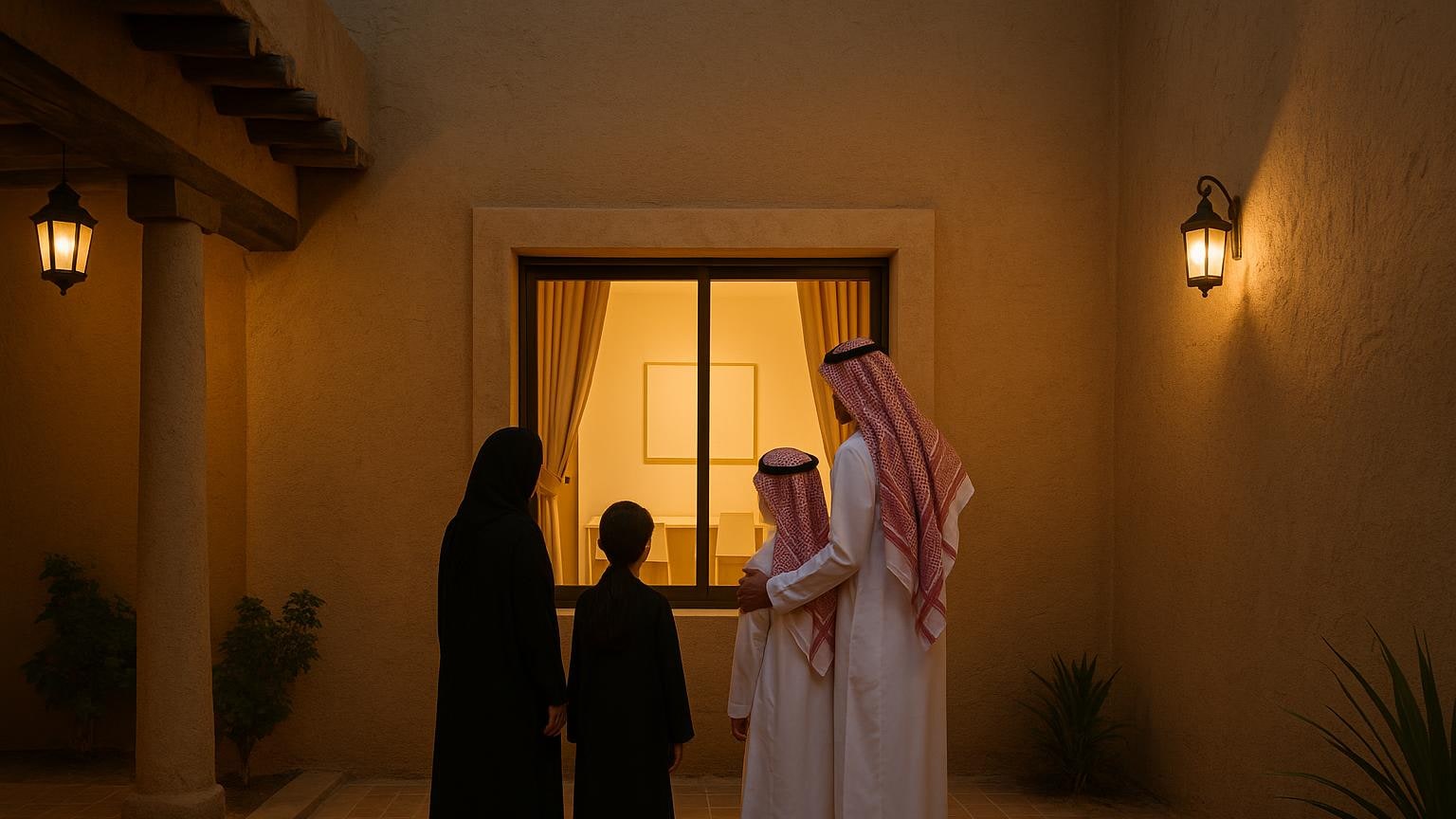 روتين خصوصية مسائي بعد تركيب الستائر