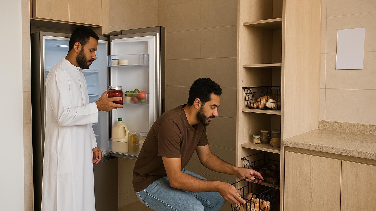 قبل السكن المشترك: هل تتسع الثلاجة لحياتين؟
