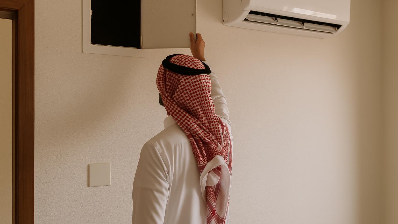 مشهد توضيحي عملي للحياة في منزل مستأجر مرتبط بموضوع «الدور الأخير: اسأل كيف تصل الصيانة لا كيف يبدو المنظر»
