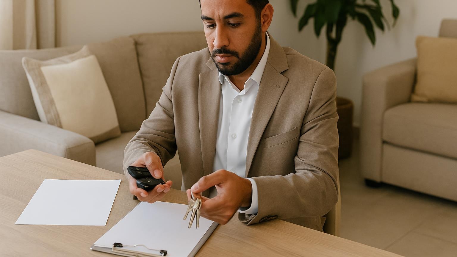 تبديل المستأجر يبدأ بعدّ المفاتيح