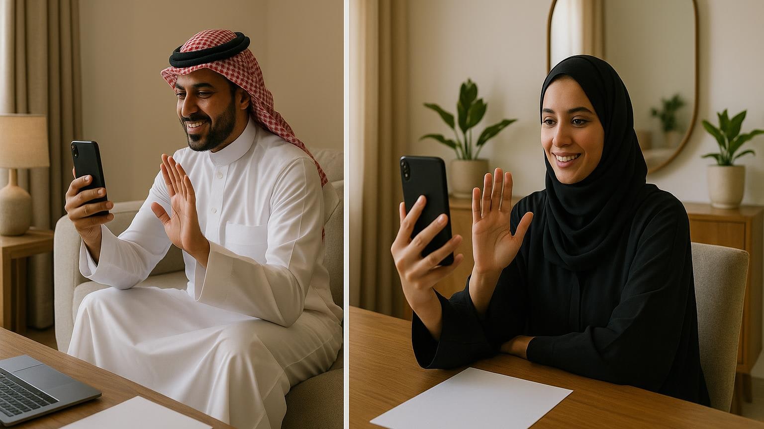 ميزانية علاج منزل لشخصين يعملان عن بُعد
