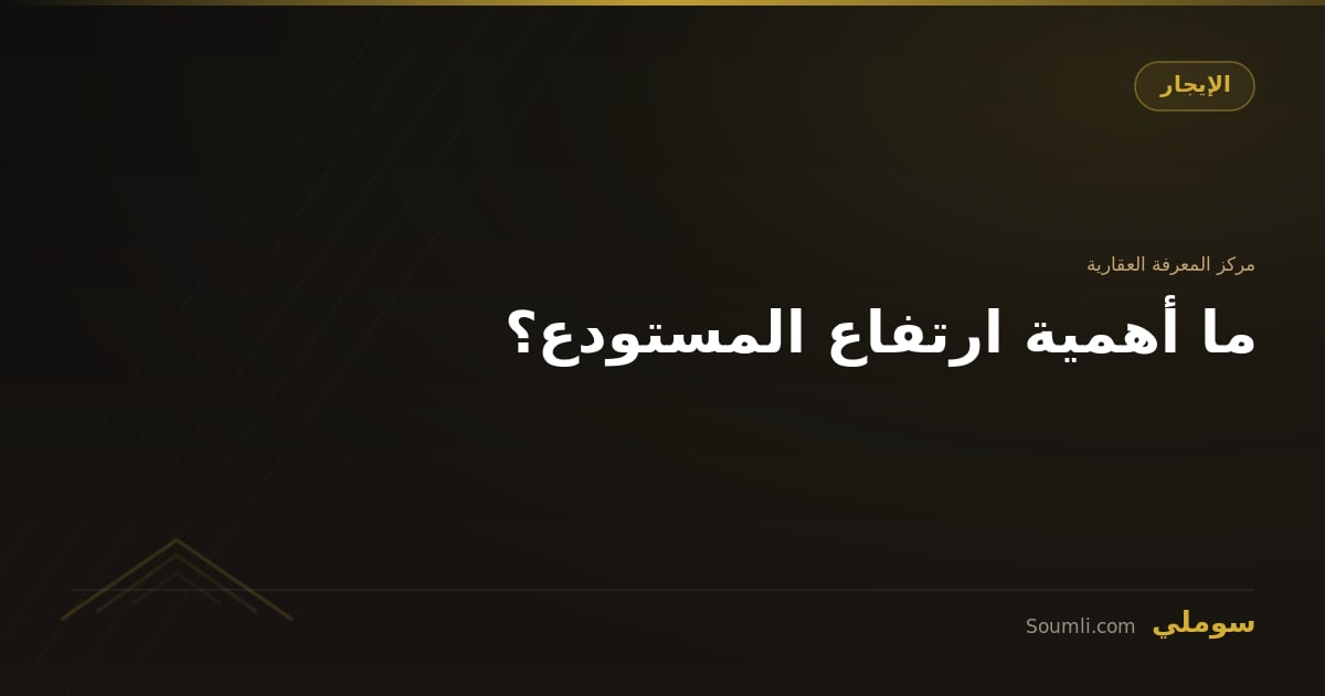 ما أهمية ارتفاع المستودع؟